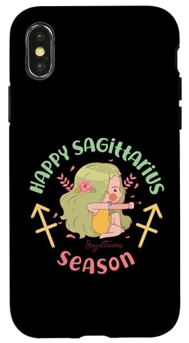Schütze-Sternzeichen: Happy Sagittarius Season Hülle für iPhone X/XS Schütze-Sternzeichen: Happy Sagittarius Season Hülle für iPhone X/XS von Sagittarius Zodiac Sign Designs For Women