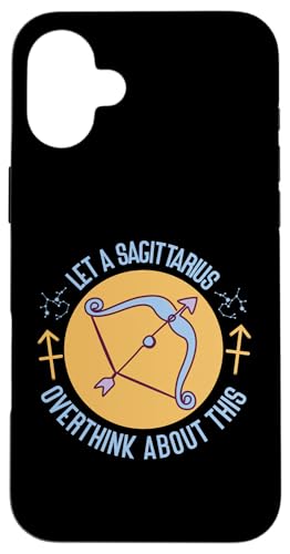Schütze-Sternzeichen: Let A Sagittarius Overthink About This Hülle für iPhone 16 Plus Schütze-Sternzeichen: Let A Sagittarius Overthink About This Hülle für iPhone 16 Plus von Sagittarius Zodiac Sign Designs For Women