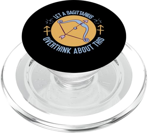 Schütze-Sternzeichen: Let A Sagittarius Overthink About This PopSockets PopGrip für MagSafe Schütze-Sternzeichen: Let A Sagittarius Overthink About This PopSockets PopGrip für MagSafe von Sagittarius Zodiac Sign Designs For Women