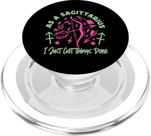 Schütze: As A Sagittarius I Just Get Things Done PopSockets PopGrip für MagSafe Schütze: As A Sagittarius I Just Get Things Done PopSockets PopGrip für MagSafe von Sagittarius Zodiac Sign Designs For Women