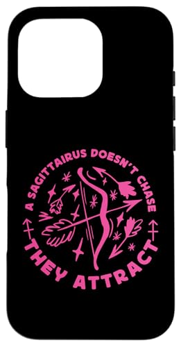 Schütze: Ein Schütze, der nicht jagt, zieht sie an Hülle für iPhone 16 Pro von Sagittarius Zodiac Sign Designs For Women