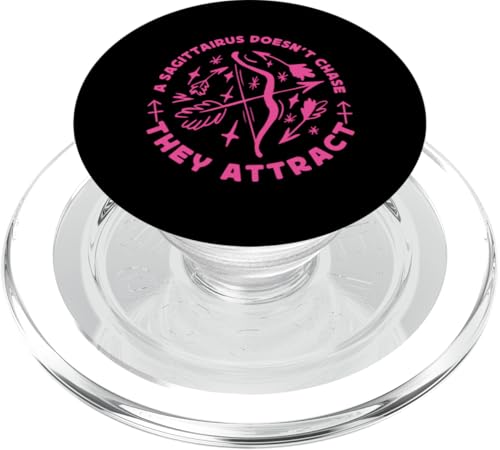 Schütze: Ein Schütze, der nicht jagt, zieht sie an PopSockets PopGrip für MagSafe Schütze: Ein Schütze, der nicht jagt, zieht sie an PopSockets PopGrip für MagSafe von Sagittarius Zodiac Sign Designs For Women
