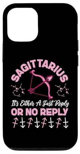Schütze: Entweder eine schnelle Antwort oder keine Antwort Hülle für iPhone 12/12 Pro Schütze: Entweder eine schnelle Antwort oder keine Antwort Hülle für iPhone 12/12 Pro von Sagittarius Zodiac Sign Designs For Women