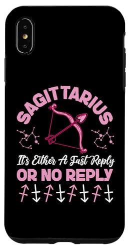 Schütze: Entweder eine schnelle Antwort oder keine Antwort Hülle für iPhone XS Max Schütze: Entweder eine schnelle Antwort oder keine Antwort Hülle für iPhone XS Max von Sagittarius Zodiac Sign Designs For Women
