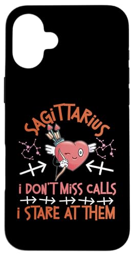 Schütze: I Don't Miss Calls, I Stare At Them Hülle für iPhone 16 Plus Schütze: I Don't Miss Calls, I Stare At Them Hülle für iPhone 16 Plus von Sagittarius Zodiac Sign Designs For Women