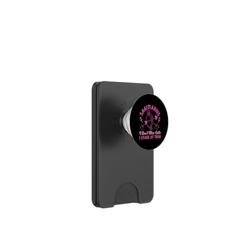 Schütze: I Don't Miss Calls, I Stare At Them PopSockets PopWallet für MagSafe Schütze: I Don't Miss Calls, I Stare At Them PopSockets PopWallet für MagSafe von Sagittarius Zodiac Sign Designs For Women