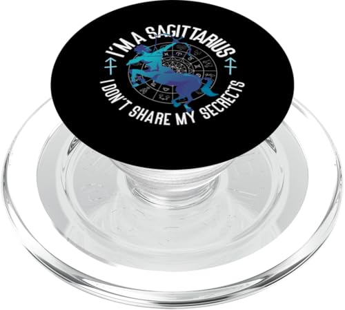 Schütze: I Don't Share My Secrets PopSockets PopGrip für MagSafe Schütze: I Don't Share My Secrets PopSockets PopGrip für MagSafe von Sagittarius Zodiac Sign Designs For Women