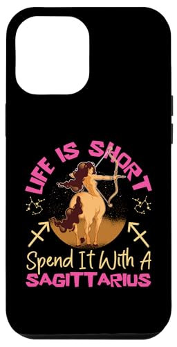 Schütze: Life Is Short Spend It With Sagittarius Hülle für iPhone 12 Pro Max Schütze: Life Is Short Spend It With Sagittarius Hülle für iPhone 12 Pro Max von Sagittarius Zodiac Sign Designs For Women