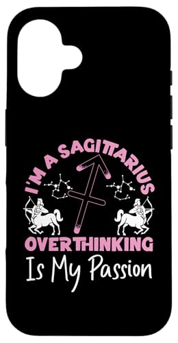 Schütze: Overthinking Is My Passion Hülle für iPhone 16 Schütze: Overthinking Is My Passion Hülle für iPhone 16 von Sagittarius Zodiac Sign Designs For Women