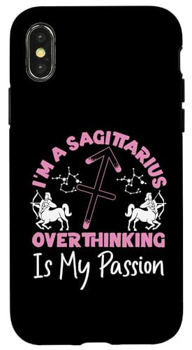 Schütze: Overthinking Is My Passion Hülle für iPhone X/XS Schütze: Overthinking Is My Passion Hülle für iPhone X/XS von Sagittarius Zodiac Sign Designs For Women