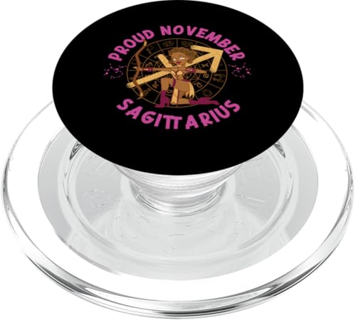 Schütze: Stolz November Schütze PopSockets PopGrip für MagSafe Schütze: Stolz November Schütze PopSockets PopGrip für MagSafe von Sagittarius Zodiac Sign Designs For Women