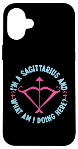 Schütze: Was mache ich hier? Hülle für iPhone 16 Plus von Sagittarius Zodiac Sign Designs For Women