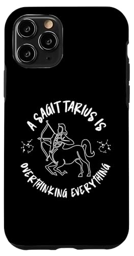 Sternzeichen Schütze: Ein Schütze überdenkt alles Hülle für iPhone 11 Pro Sternzeichen Schütze: Ein Schütze überdenkt alles Hülle für iPhone 11 Pro von Sagittarius Zodiac Sign Designs For Women