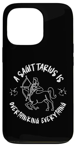 Sternzeichen Schütze: Ein Schütze überdenkt alles Hülle für iPhone 13 Pro Sternzeichen Schütze: Ein Schütze überdenkt alles Hülle für iPhone 13 Pro von Sagittarius Zodiac Sign Designs For Women