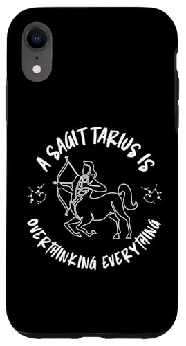 Sternzeichen Schütze: Ein Schütze überdenkt alles Hülle für iPhone XR Sternzeichen Schütze: Ein Schütze überdenkt alles Hülle für iPhone XR von Sagittarius Zodiac Sign Designs For Women