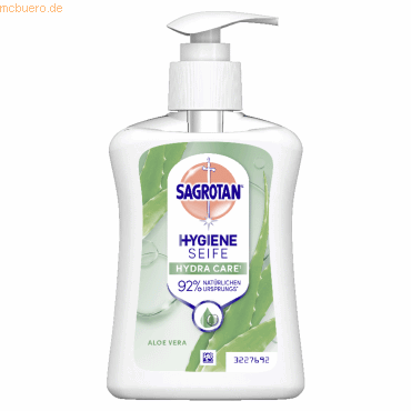 Sagrotan Flüssigseife Aloe Vera 3279902 250ml von Sagrotan