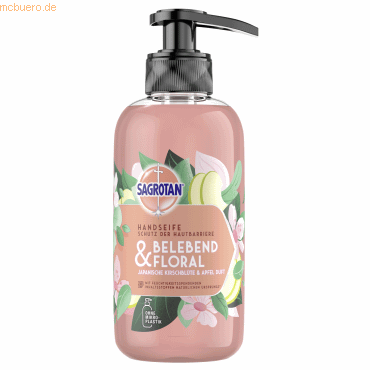 Sagrotan Flüssigseife Belebend/Floral 3277368 300ml Sagrotan Flüssigseife Belebend/Floral 3277368 300ml von Sagrotan