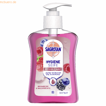 Sagrotan Flüssigseife Brombeere/Waldfrüchte 3279904 250ml Sagrotan Flüssigseife Brombeere/Waldfrüchte 3279904 250ml von Sagrotan