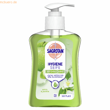 Sagrotan Flüssigseife Grüner Apfel & Jasmin 3279907 250ml Sagrotan Flüssigseife Grüner Apfel & Jasmin 3279907 250ml von Sagrotan
