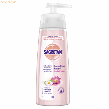 Sagrotan Handdesinfektionsgel 3204982 Kamille & Lotus 200ml Sagrotan Handdesinfektionsgel 3204982 Kamille & Lotus 200ml von Sagrotan