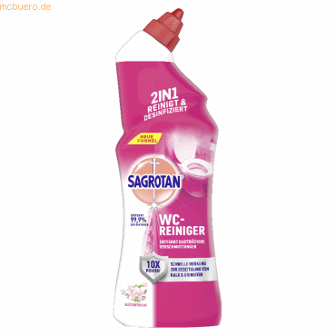 Sagrotan WC-Reiniger Blütenfrische 3261028 750ml Sagrotan WC-Reiniger Blütenfrische 3261028 750ml von Sagrotan