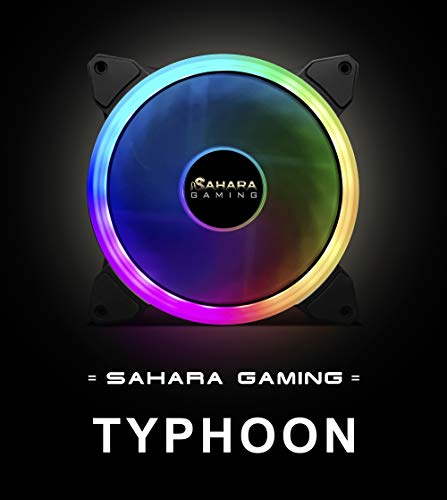 SaharaGaming Typhoon 140 mm ARGB Fan Compatible with Sahara RGB Fan Controller only!!. 55 Setting von SaharaGaming