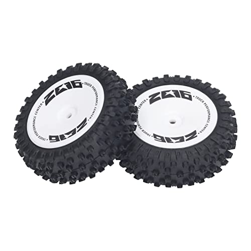 2PCS RC Auto Vorderreifen Kunststoff Gummi Vorderrad Reifen Ersatz für WLtoys 1/12 Fernbedienung Auto 124007 2PCS RC Auto Vorderreifen Kunststoff Gummi Vorderrad Reifen Ersatz für WLtoys 1/12 Fernbedienung Auto 124007 von Sahgsa