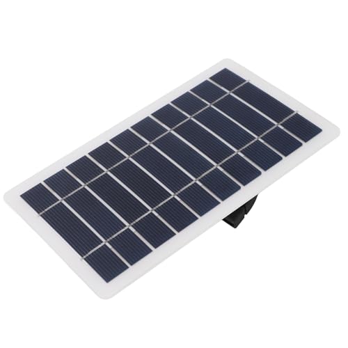 5W Solarpanel Ladegerät USB Solar Ladegerät Monokristalline Silizium Hocheffizientes Tragbares Solarpanel für Laptop -Radio -Mobiltelefonen mit Schnellem Laden von Sahgsa