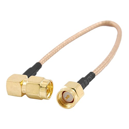 Saide Elektronische 15,2 cm SMA auf SMA Stecker rechten Winkel Stecker Jumper Pigtail Kabel RG316 Saide Elektronische 15,2 cm SMA auf SMA Stecker rechten Winkel Stecker Jumper Pigtail Kabel RG316 von Saide Electronics
