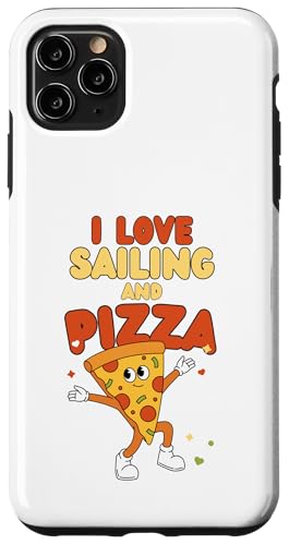 Segeldesign, Ich liebe Segeln und Pizza Hülle für iPhone 11 Pro Max Segeldesign, Ich liebe Segeln und Pizza Hülle für iPhone 11 Pro Max von Sailing Stuff
