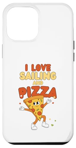 Segeldesign, Ich liebe Segeln und Pizza Hülle für iPhone 12 Pro Max Segeldesign, Ich liebe Segeln und Pizza Hülle für iPhone 12 Pro Max von Sailing Stuff