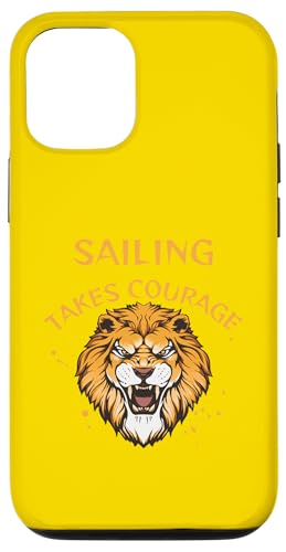 Segeln Design, Segeln nimmt Mut, Löwe Hülle für iPhone 12/12 Pro Segeln Design, Segeln nimmt Mut, Löwe Hülle für iPhone 12/12 Pro von Sailing Stuff