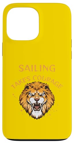 Segeln Design, Segeln nimmt Mut, Löwe Hülle für iPhone 13 Pro Max Segeln Design, Segeln nimmt Mut, Löwe Hülle für iPhone 13 Pro Max von Sailing Stuff