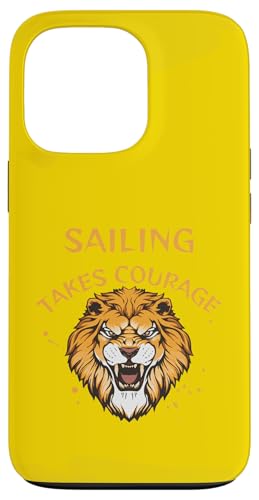 Segeln Design, Segeln nimmt Mut, Löwe Hülle für iPhone 13 Pro Segeln Design, Segeln nimmt Mut, Löwe Hülle für iPhone 13 Pro von Sailing Stuff