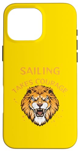 Segeln Design, Segeln nimmt Mut, Löwe Hülle für iPhone 16 Pro Max Segeln Design, Segeln nimmt Mut, Löwe Hülle für iPhone 16 Pro Max von Sailing Stuff