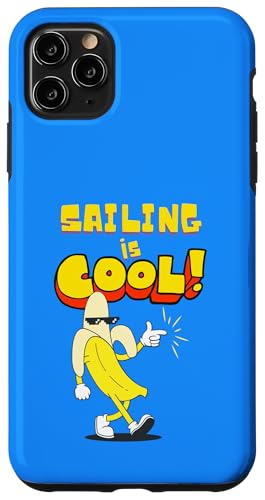 Segeln ist cool, Banana Hülle für iPhone 11 Pro Max von Sailing Stuff