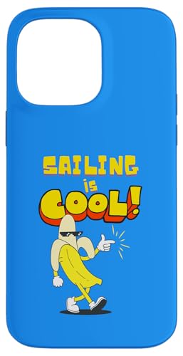 Segeln ist cool, Banana Hülle für iPhone 14 Pro Max von Sailing Stuff