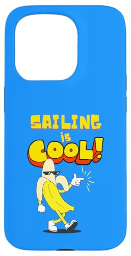 Segeln ist cool, Banana Hülle für iPhone 15 Pro von Sailing Stuff