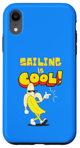 Segeln ist cool, Banana Hülle für iPhone XR von Sailing Stuff