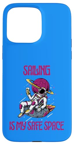 Segeln ist mein sicherer Raum, Astronaut Hülle für iPhone 15 Pro Max von Sailing Stuff