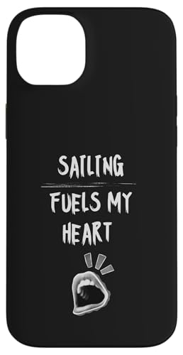 Segeln treibt mein Herz an Hülle für iPhone 14 Plus von Sailing Stuff