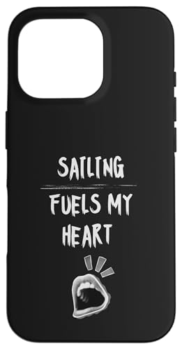 Segeln treibt mein Herz an Hülle für iPhone 16 Pro von Sailing Stuff
