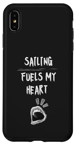 Segeln treibt mein Herz an Hülle für iPhone XS Max von Sailing Stuff