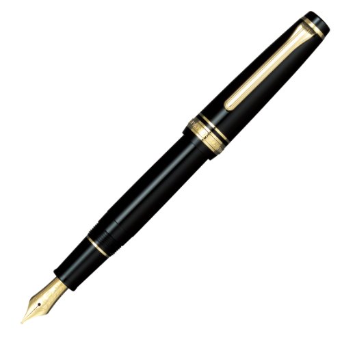 Sailor Professional Gear Slim Gold Füller, Schwarz, 11-1221-420 von Sailor