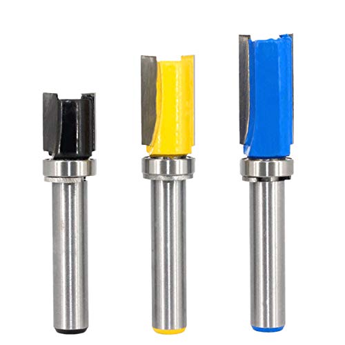 Saipor 3 Stück Bündigfräser with 8mm Schaft Nutfräsen Holz Fräser Router Bit Oberfräser Flush Trim Router Bit Kopierfräser Holzbearbeitung Fräswerkzeuge für Trimm Carving Tool Saipor 3 Stück Bündigfräser with 8mm Schaft Nutfräsen Holz Fräser Router Bit Oberfräser Flush Trim Router Bit Kopierfräser Holzbearbeitung Fräswerkzeuge für Trimm Carving Tool von Saipor