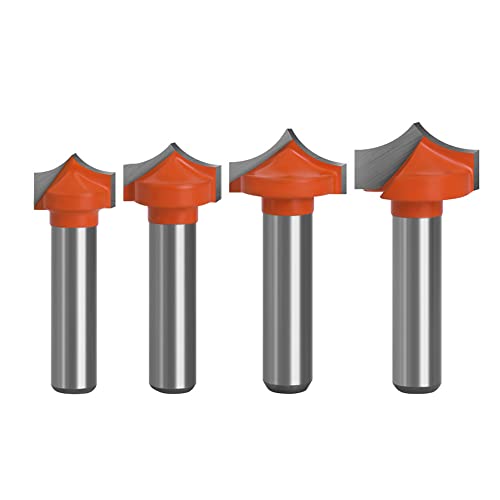 Saipor 8mm Schaft Abrundfräser 4 Stück Rundfräser C3 Hartmetall Bestückt Radiusfräser Holz Oberfräse Fräser Set Saipor 8mm Schaft Abrundfräser 4 Stück Rundfräser C3 Hartmetall Bestückt Radiusfräser Holz Oberfräse Fräser Set von Saipor