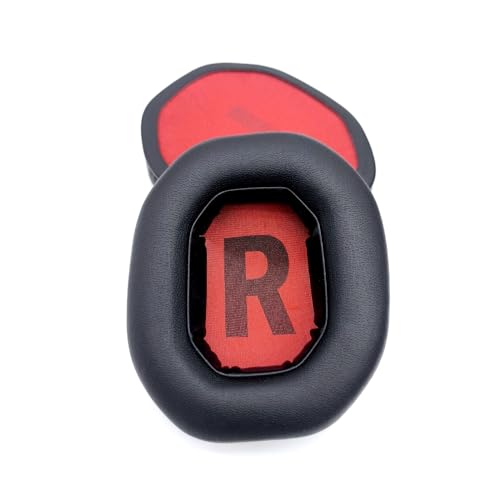 1 Paar Ohrpolster Ohrpolster Kissen Ohrenschützer für Teufel HC8.2 Gaming-Kopfhörer, Headset, Ohrenschützer, Zubehör, Ersatz-Ohrpolster von Saiyana