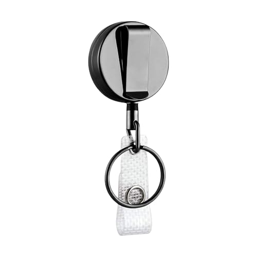 Abzeichenhalter Heave Duty Badge Rollen Renner Schlüsselbund Carabiner Abzeichenhalterrolle Für Den Kartennamen Schlüsselbund Abzeichenhalter Heave Duty Badge Rollen Renner Schlüsselbund Carabiner Abzeichenhalterrolle Für Den Kartennamen Schlüsselbund von Saiyana