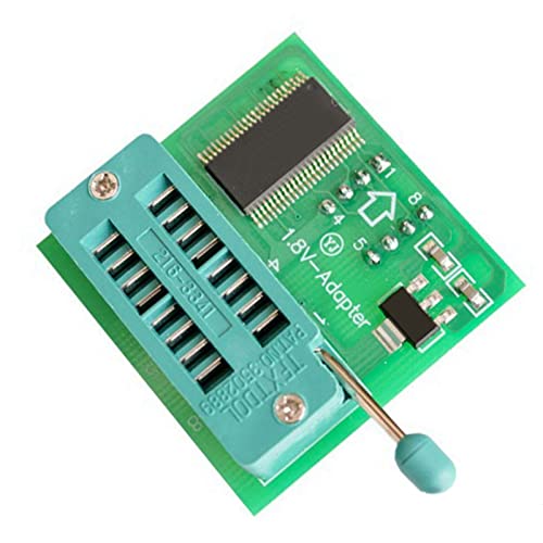 Saiyana 1,8 V Adapter Scoket verwendet für Programmierer TL866CS TL866A RT809F EZP2010 EZP2013 EZP2019 Motherboard 1,8 V Umwandlung Base Spi Programmierer Speicher von Saiyana