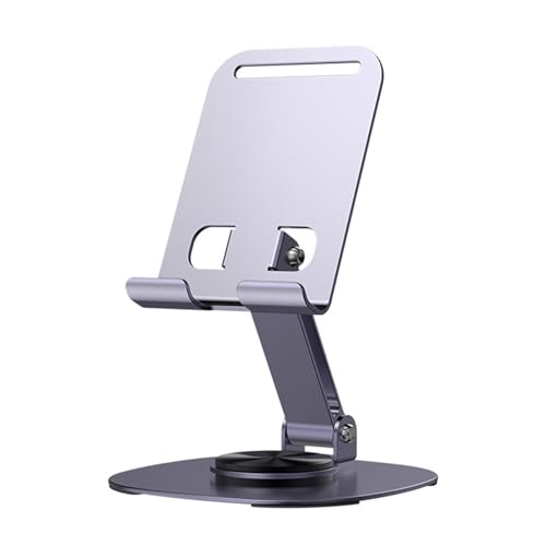 Saiyana 360 Grad Rotierender Handyhalter Für Telefontabletten Faltwinkel Höhenhöhe Einstellbare Tabletop Stütze Cradle von Saiyana